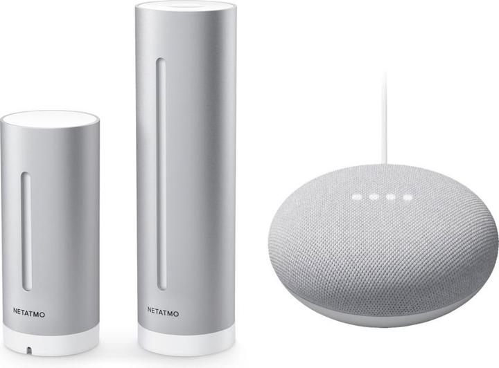 Image du produit Netatmo Station météo intelligente + Google mini Bundle