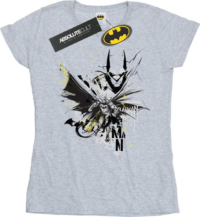 Batman Batface Splash Baumwolle TShirt (L)