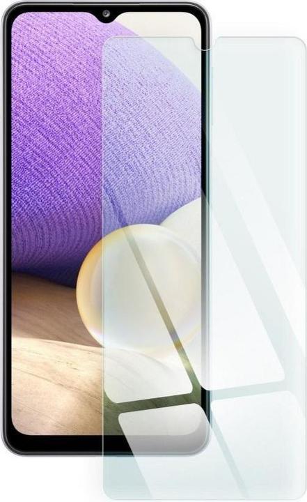 Actual product image Tempered Glass For Samsung Galaxy A32 (9H, 0.33mm) Blister (1 Piece, Samsung Galaxy A32)