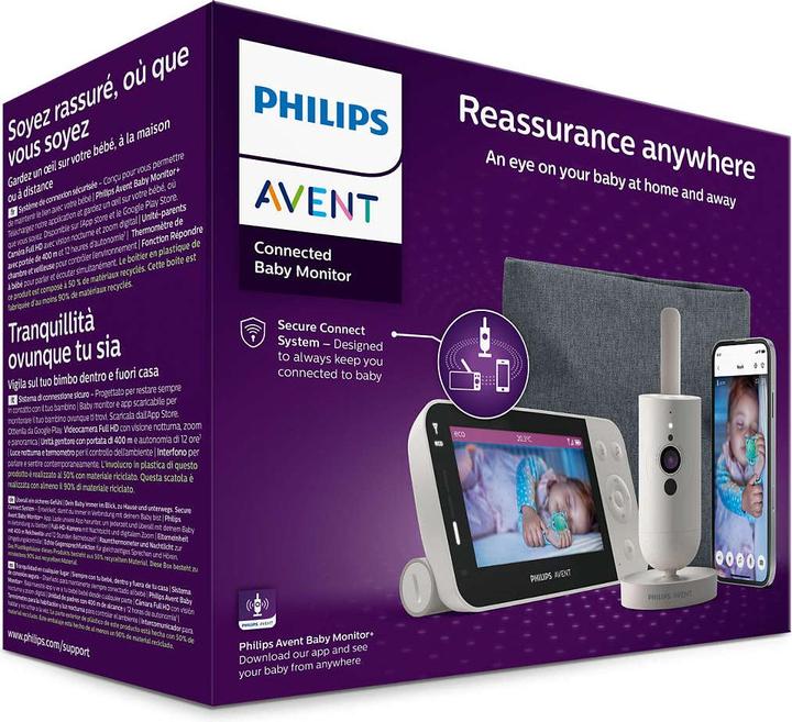 Image du produit Philips Avent Vidéo connectée (Vidéo et audio, 400 m)
