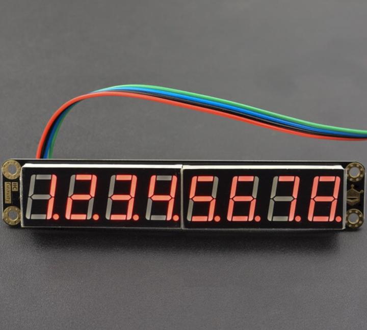 Produktbild DFRobot Gravity rotes 8-Digit 7-Segment LED-Display