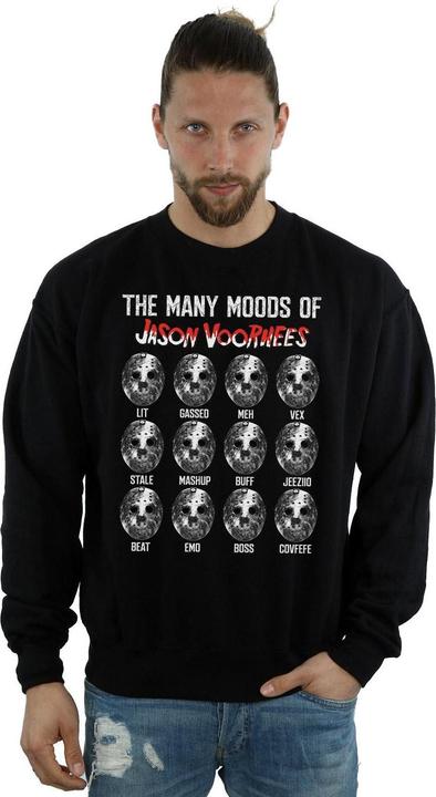 Produktbild Absolute Cult The Many Moods Of Jason Voorhees Sweatshirt (XL)