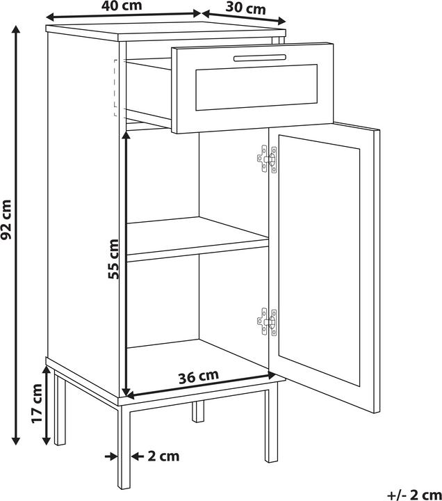 Actual product image Beliani Rosell