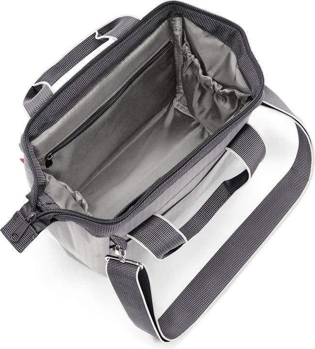 Actual product image reisenthel allrounder cross herringbone grey