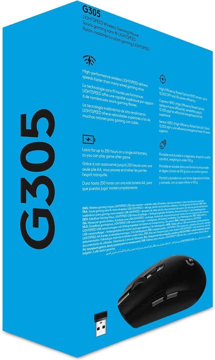 Actual product image Logitech G G305 Lightspeed (Wireless)
