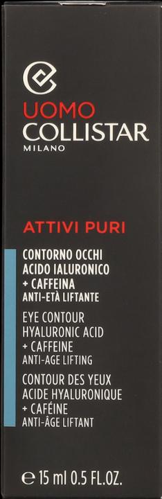 Image du produit Collistar Crème pour les yeux à l'acide hyaluronique + caféine ( Contour des yeux ) 15 ml (Crème, 15 ml, Journée)