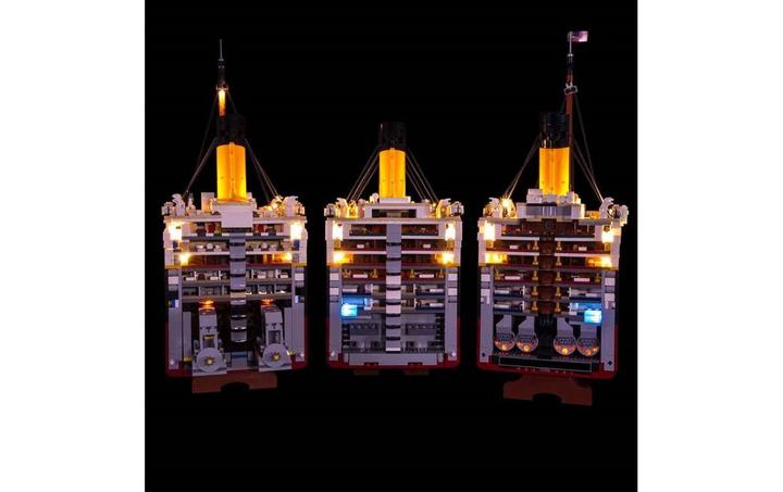 Actual product image Light my bricks LED light set for LEGO Titanic