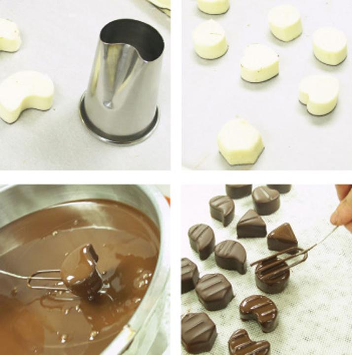 Produktbild Design & Realisation Ausstecher für Pralinenfüllungen Set 1, 4-teilig