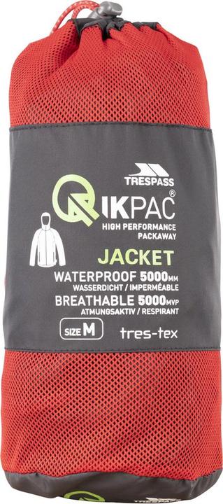 Produktbild Trespass QIKPAC X Unisex Shell Jacke (3XL)