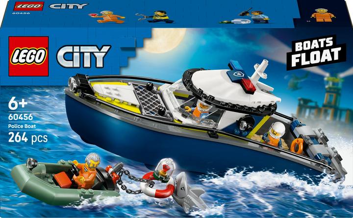LEGO Verfolgungsjagd im Polizeiboot (60456, LEGO Stad)