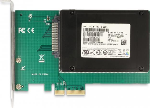 Image du produit Delock Carte PCI Express x4 vers 1 x interne U.2 NVMe SFF-8639