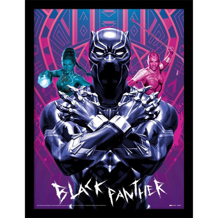 Produktbild Black Gerahmtes Poster (40 x 30 cm)