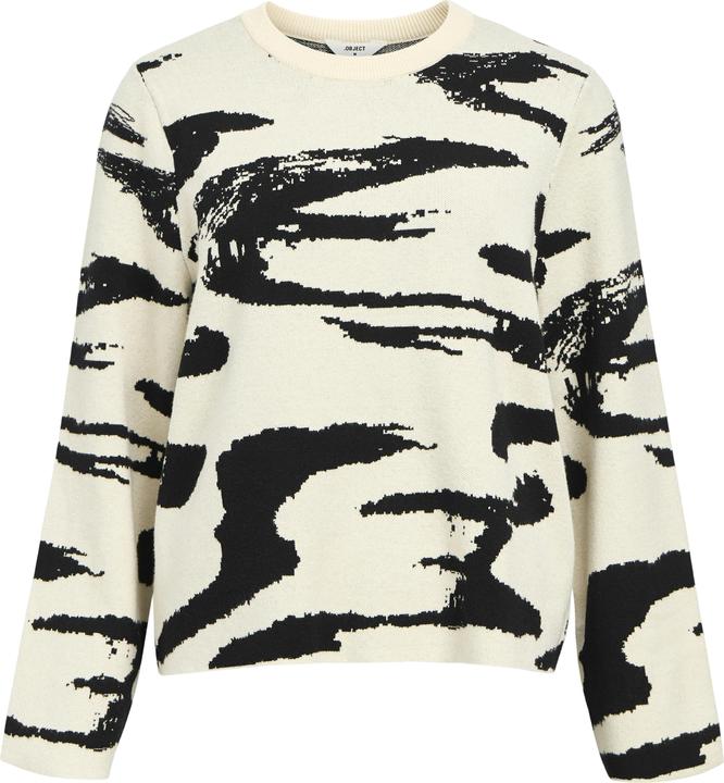 Object Gemusterter Pullover (M)
