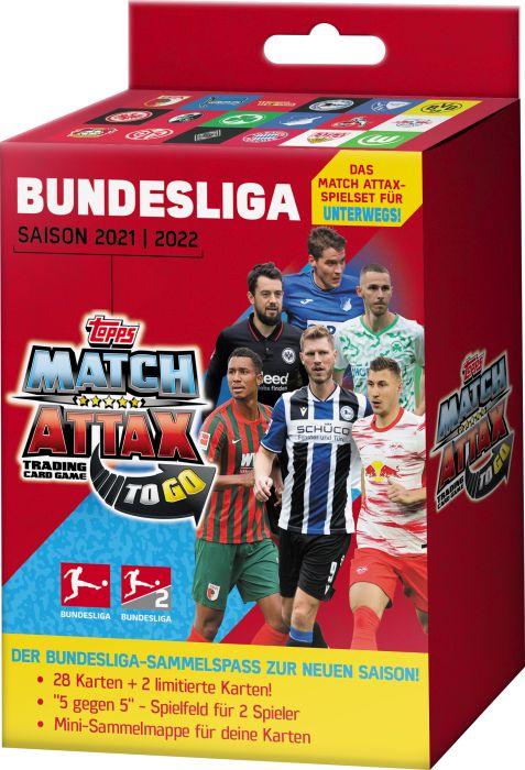 Produktbild Topps Match Attax To Go-Box 2021/2022 (Deutsch)