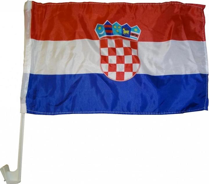 Produktbild trends4cents Autoflagge Kroatien 30 x 40 cm Auto Flagge Fahne Autofahne Fensterflagge Fanfahne
