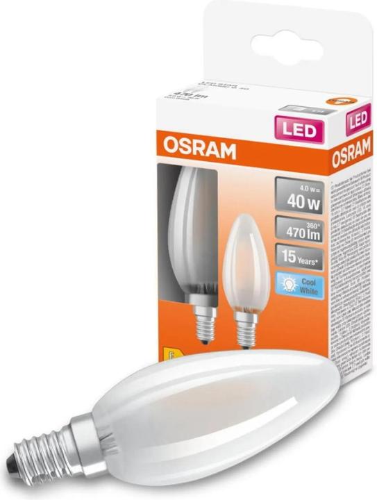 Immagine prodotto Osram Retrofit Classic (E14, 4 W, 470 lm, 2 x, E)