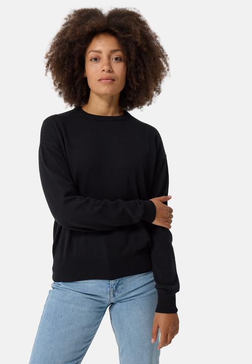 Cash-Mere Oversize Rundhals-Pullover