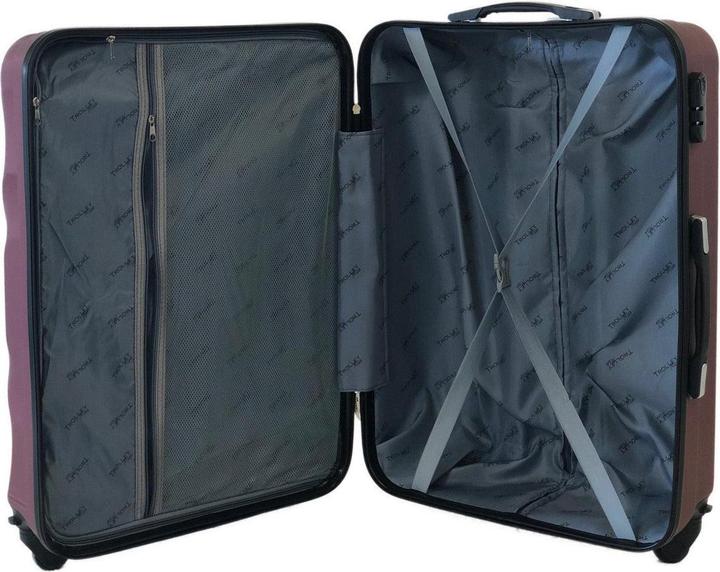 Immagine prodotto Trolleymax Valigia da viaggio Trolleymaxx Borgogna