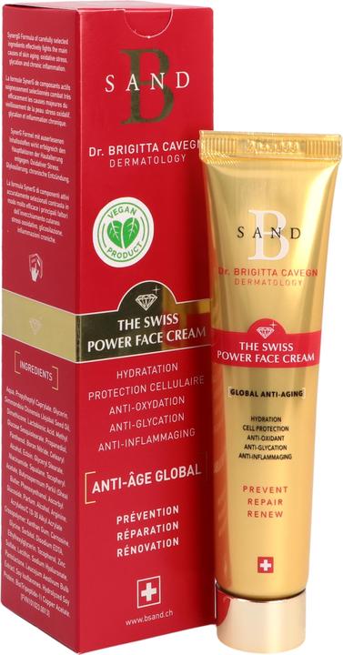 Actual product image B Sand Swiss Pwr Crème (40 ml, 24h cream)