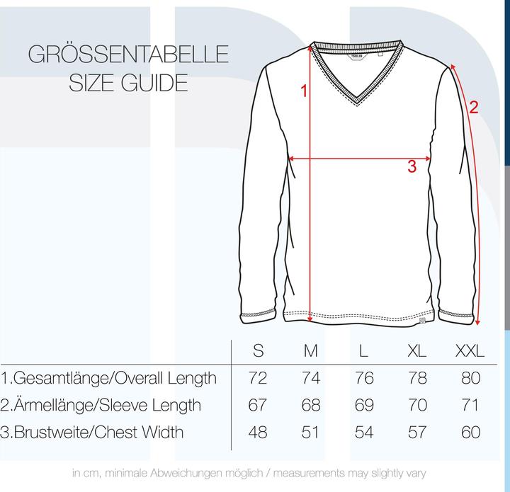 Immagine prodotto Solid Beda Maglia Maglie A Maniche Lunghe Da Uomo Con Collo A V (M)