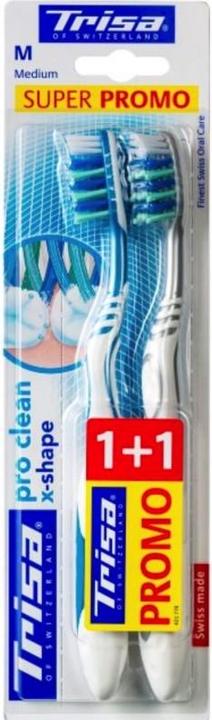 Trisa Zahnbürste Extra Duo medium (Mittel, 2 x)