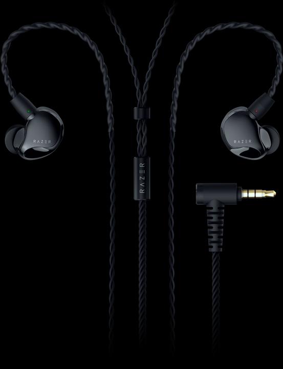Immagine prodotto Razer Moray - Monitor in-ear ergonomico per lo streaming per tutto il giorno (Cablato)