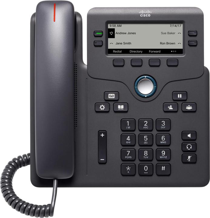 Actual product image Cisco IP Phone 6841 - VoIP Phone - SIP, SRTP