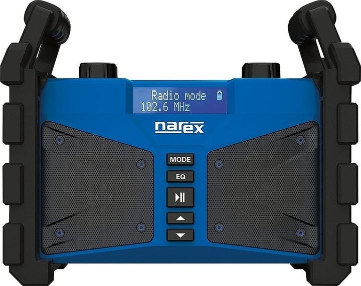 Actual product image Narex Construction radio with powerbank BT 02 (FM, AUX, USB, Bluetooth) (VHF)