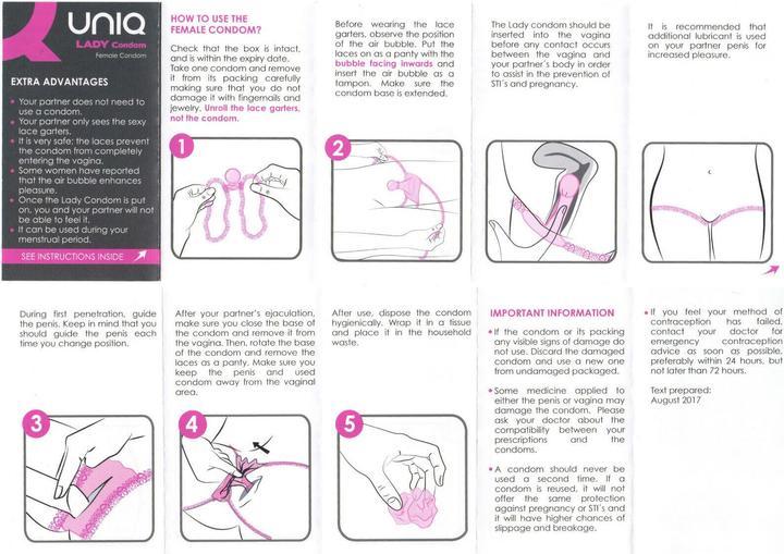 Produktbild Uniq Lady Condom (3 Stk.)