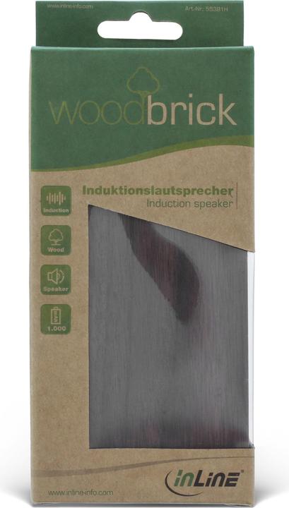 Produktbild InLine woodbrick (8 h, Akkubetrieb)