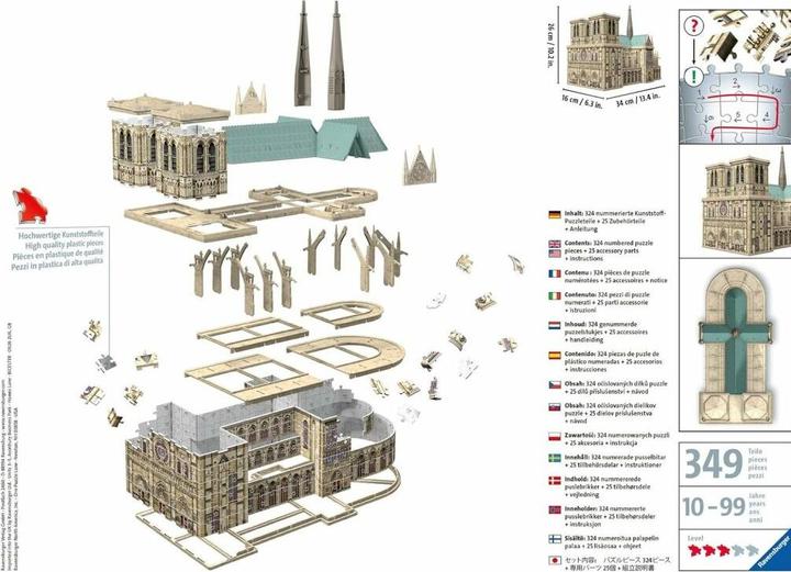 Produktbild Ravensburger Notre Dame (324 Teile)