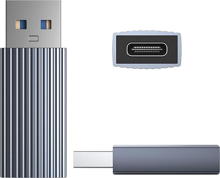 Produktbild Orico Converter AH-AC10 Adapter USB-C to USB-A 3.1 Adapter - Gray (USB 3.1, USB Typ C)