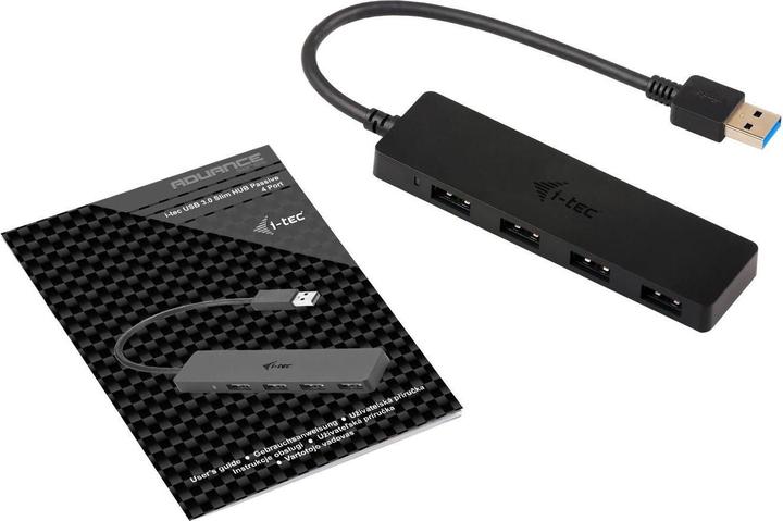 Actual product image i-tec U3HUB404 (USB-A, 4 Ports)
