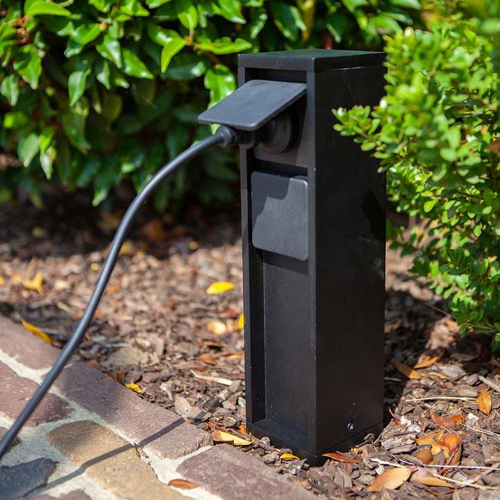 Produktbild Lutec Gartensteckdosen