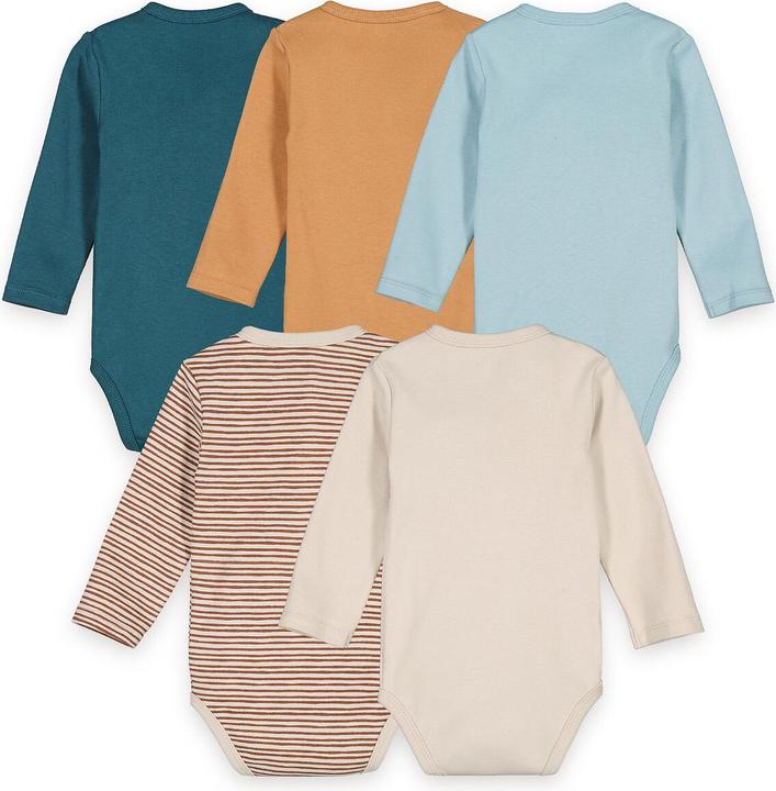 Actual product image La Redoute Collections 5er-Pack Wickelbodys (56, 54 C)