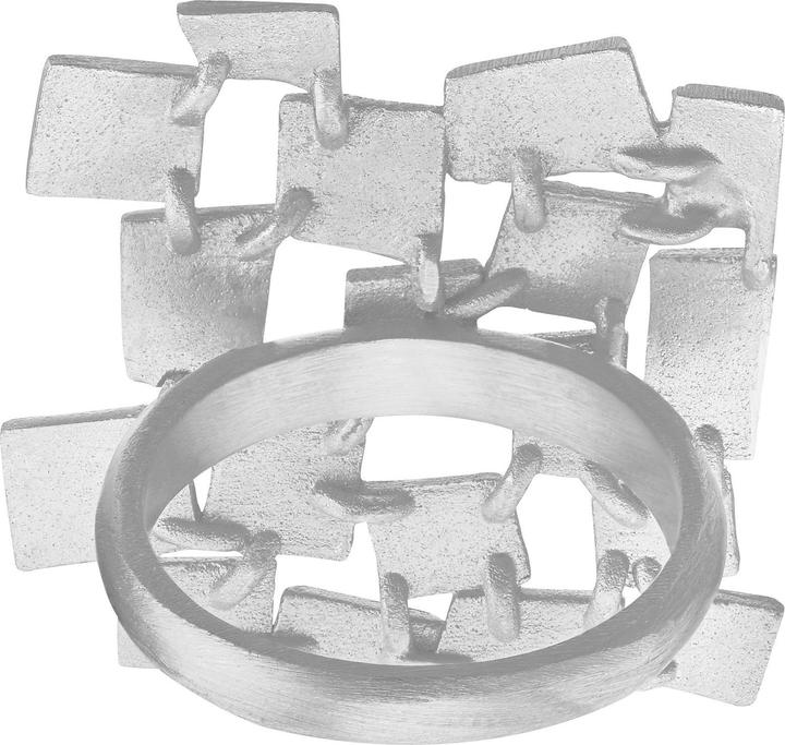 Actual product image Heideman Partis silver color glossy matte (54)