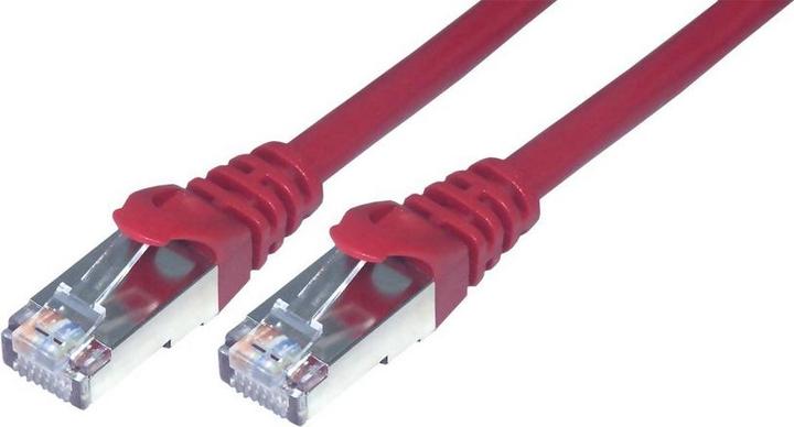 Produktbild MCL Eco patch cable Cat 6 F/UTP - 5m Red (F/UTP, CAT6, 5 m)