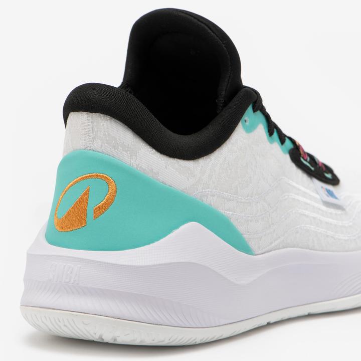 Actual product image Tarmak Men's/Women's Basketball Shoes NBA Spurs Fast 900 Low-1 - White (42)