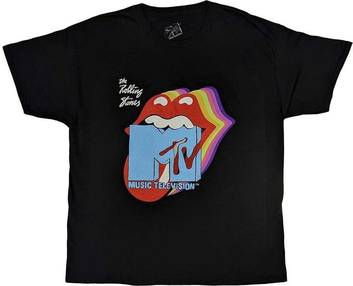 MTV Erwachsene Rolling Stones Logo TShirt (M)