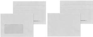Productafbeelding Mailmedia Enveloppen C6 zelfklevend, zonder venster (162 x 114 mm, 1 x)