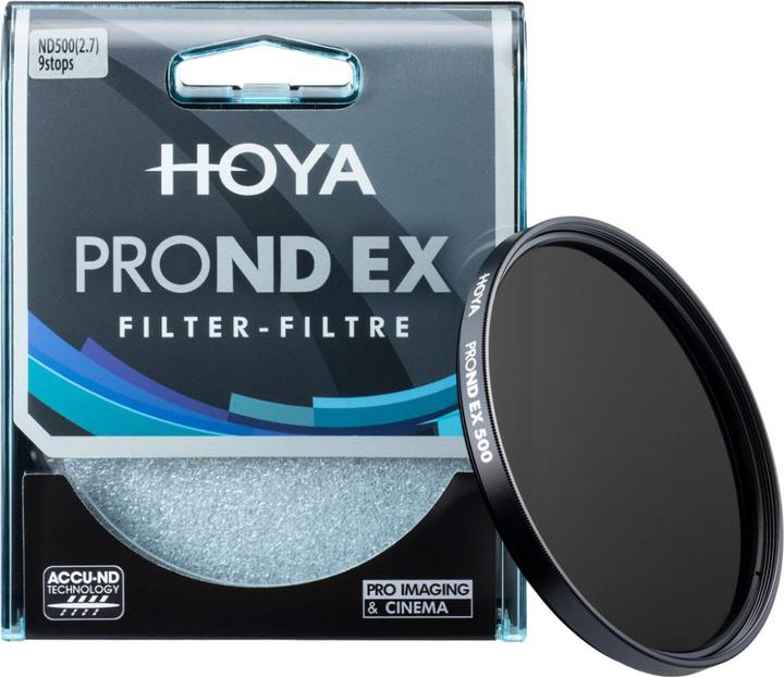 Produktbild Hoya 52,0 Pro ND500 EX Filter (52 mm, ND- / Graufilter)
