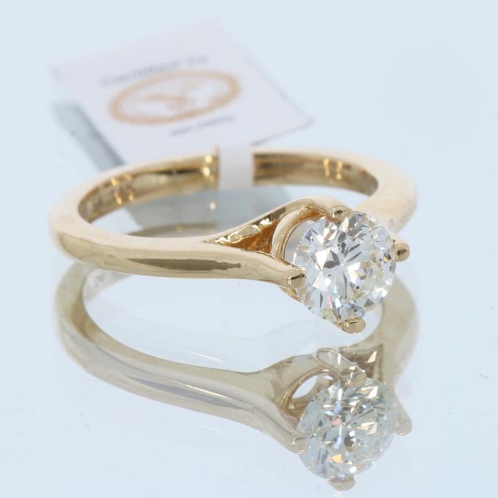 Produktbild Xen Vision Ring mit Lab Grown Diamond 1,00 ct. 585 Gelbgold (52)