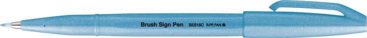 Immagine prodotto Pentel Penna a pennello per insegne (Azzurro fluo, 1 x)