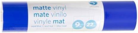 Image du produit Silhouette Film vinyle mat 22.9 cm bleu royal