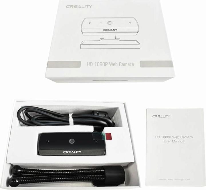Image du produit Creality Caméra Web 3D CRCC-S7 HD 1080p pour imprimantes 3D (Accessoire)