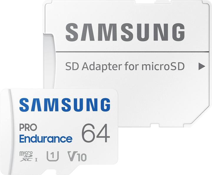 Produktbild Samsung PRO Endurance (64 GB, microSDXC, U1, UHS-I)