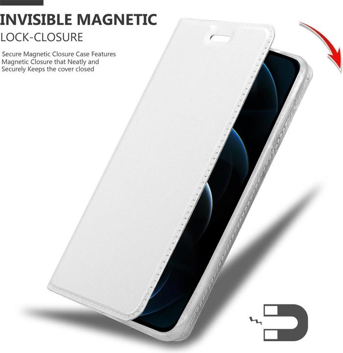 Image du produit Cadorabo Book Classy Style Cover (Realme 12 Pro+, Apple iPhone 12)