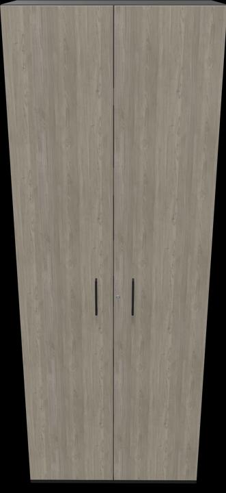 Actual product image Narbutas Choice hinged door cabinet (80 x 40 x 217 cm)