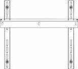 Produktbild NEC Wandhalterung PDW S 32-55 L (WMS 32-55 L) (Wand, 55", 50 kg)