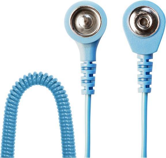 Produktbild RND ESD-Spiralkabel, 4/10-mm-Stift, 1.8m 1.8m, 4/10-mm-Stift